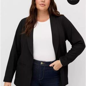 Torrid Classic Black Blazer